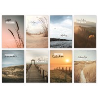 Trauerkarten Beileidsbekundung Anteilnahme Karten 11,5x17,5 cm Trauerkarten Beileidsbekundung Anteilnahme Karten 11,5x17,5 cm