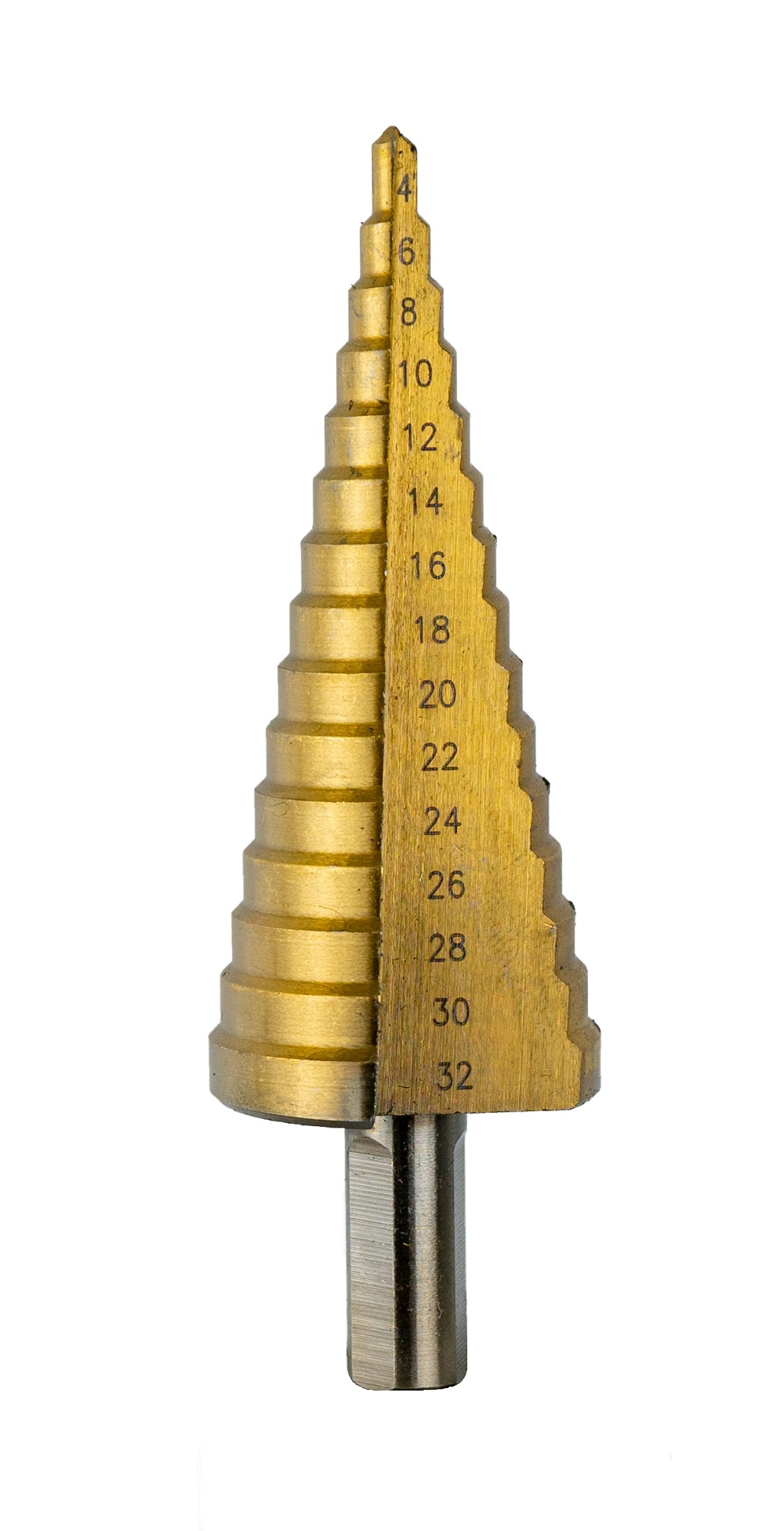 Stufenbohrer TIN HSS Titan Kegelsenker Konusbohrer Schälbohrer Satz 3-tlg 4- 32mm 5906741692656 Stufenbohrer TIN HSS Titan Kegelsenker Konusbohrer Schälbohrer Satz 3-tlg 4- 32mm 5906741692656