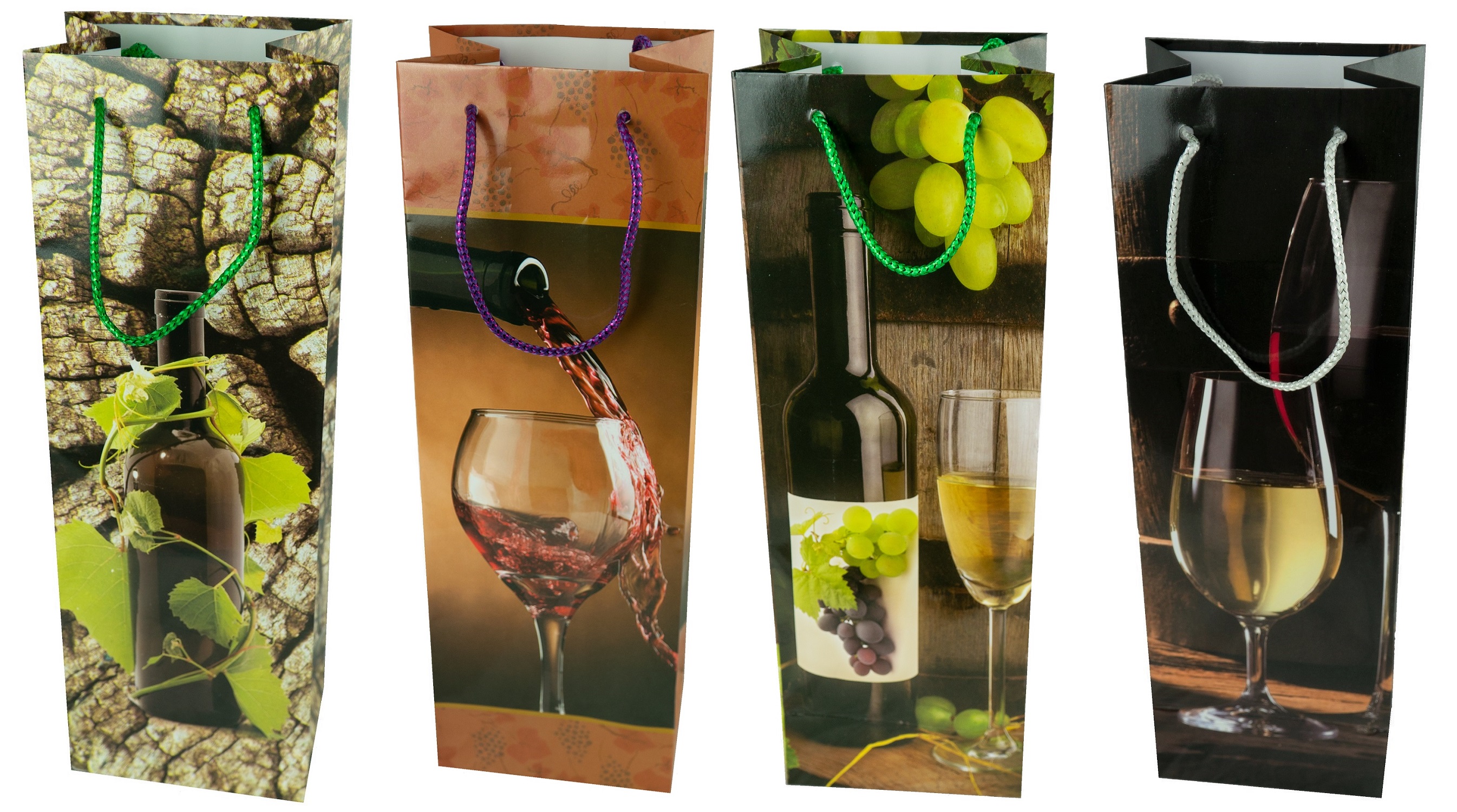 12/24 Flaschentüten Flaschen Geschenktüten Geschenktaschen Papiertüten 3083 B2 