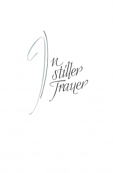 Trauerkarten Beileidsbekundung Anteilnahme Karten 11,5x17,5 cm