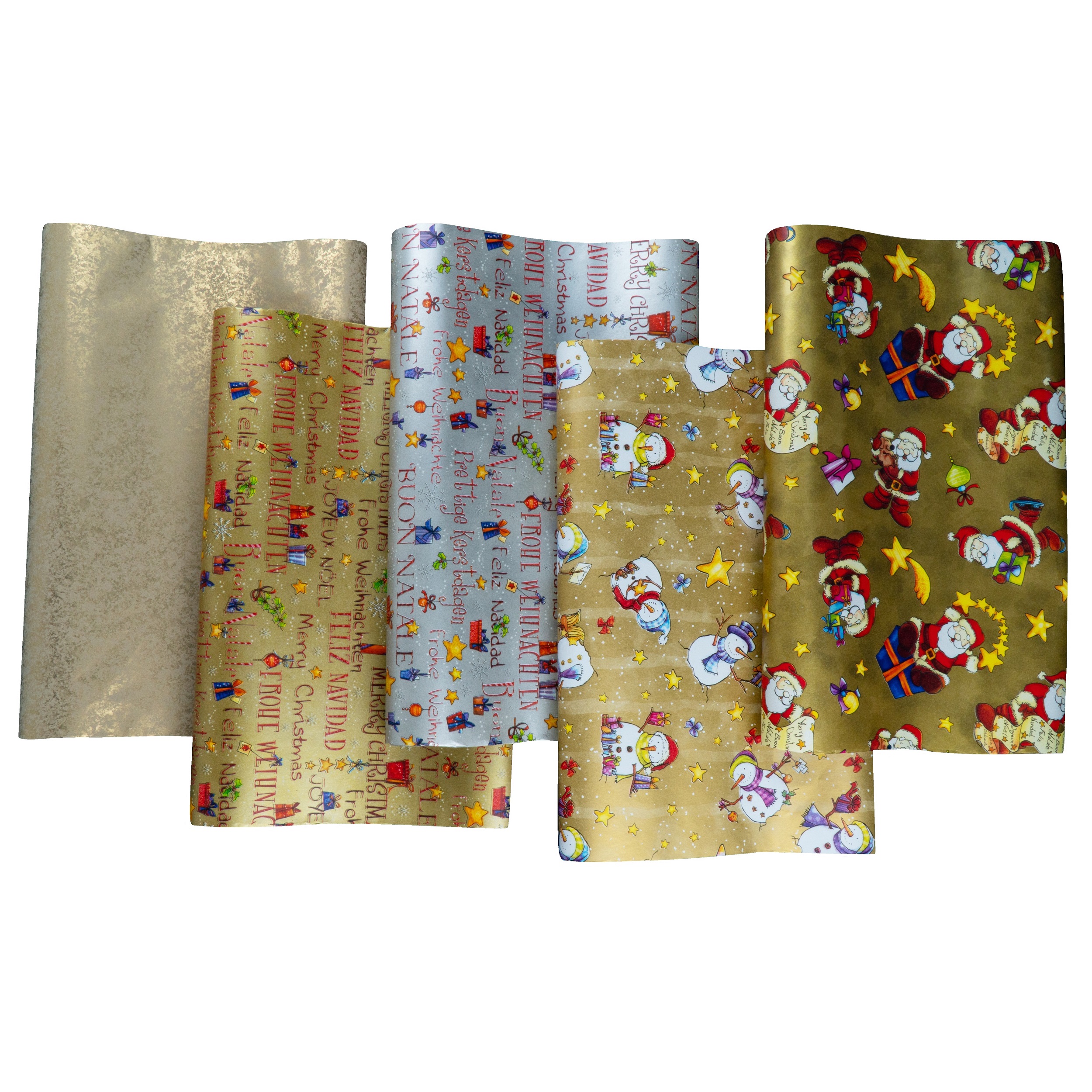 4 Bögen, 32 x 48cm Modernes Dankes Geschenkpapier mit bunten Punkten für tolle Geschenk Verpackung und Überraschungen Dekorpapier Papier zum Einpacken