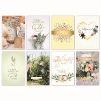 Glückwunschkarte Grußkarte Goldhochzeit Glückwünsche 11,5x17,5 cm Glückwunschkarte Grußkarte Goldhochzeit Glückwünsche 11,5x17,5 cm