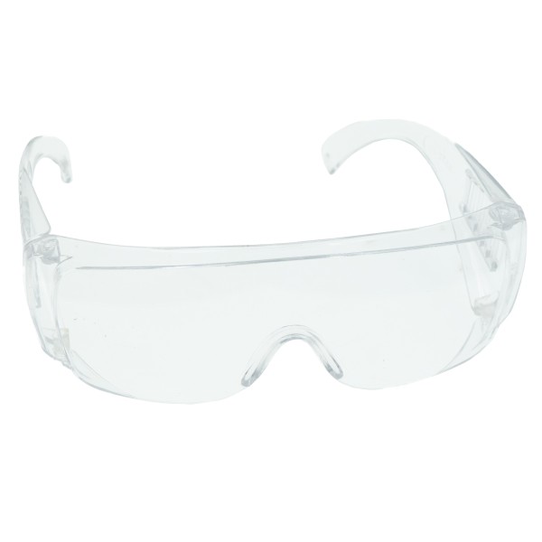Schutzbrille mit verstellbarem Bügel Augenschutz Vollsicht Laborbrille