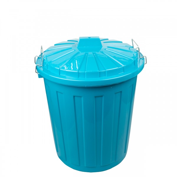 Maxitonne 23l türkis, Tonne aus Hartplastik, Mülleimer Küche, Futtertonne-Copy