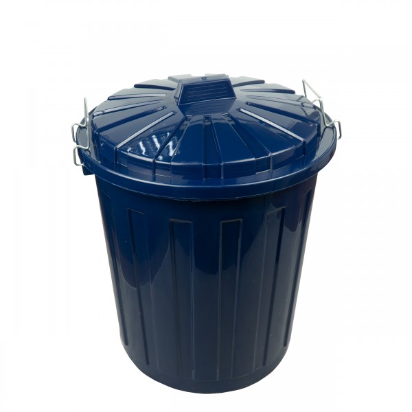Maxitonne 23l blau, Tonne aus Hartplastik, Mülleimer Küche, Futtertonne-Copy-Copy