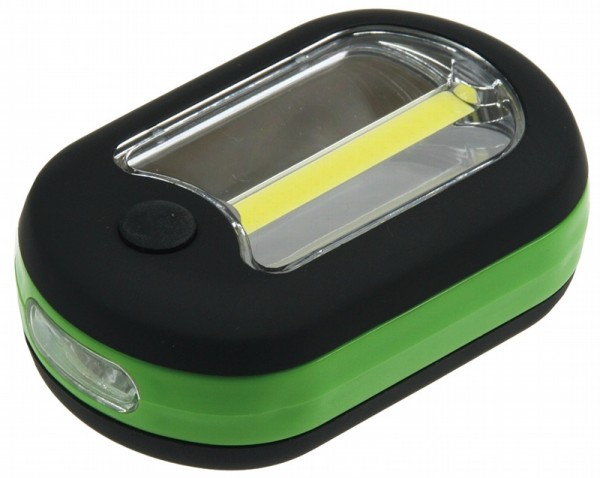 LED Arbeitsleuchte mit COB LED 200 lm Taschenlampe mit Haken und Magnethalter
