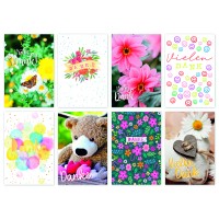 Glückwunschkarte Grußkarte Karte Dankeskarten 11,5x17,5 cm Glückwunschkarte Grußkarte Karte Dankeskarten 11,5x17,5 cm