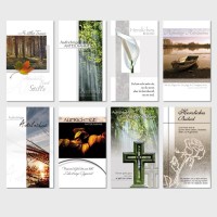 Trauerkarten Beileidsbekundung Anteilnahme Beileid Karten 10x18 cm Trauerkarten Beileidsbekundung Anteilnahme Beileid Karten 10x18 cm